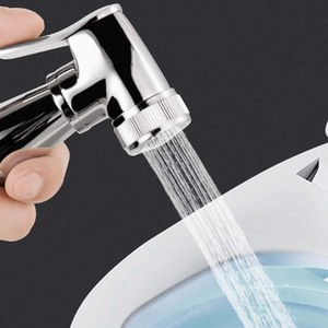 Bathroom <strong>Brass</strong> Hand Held <strong>Bidet</strong> <strong>Sprayer</strong> With Shower Wall Mounted <strong>Brass</strong> Health Faucet square Toilet <strong>Bidet</strong> - Product Image 5