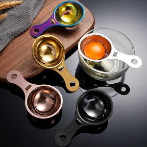 Separador de Huevos de Acero Inoxidable para Separar Claras y Yemas, Filtro de Proteínas Líquidas, Batidor de Huevos - Product Image 1