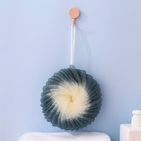 Nouveau exfoliant douche luffa maille Pouf bain éponge doux soins de la peau pas cher corps épurateur boule