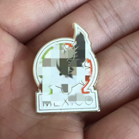 Pin Enamel Klub Sepak Bola Liga MX Grosir, Bros Logam Tim Sepak Bola Meksiko, Lencana Kustom, Souvenir Penggemar Sepak Bola, Pin Enamel