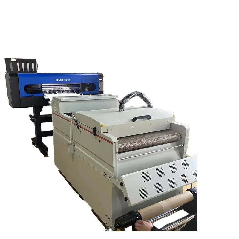 60 सेमी चौड़ाई चार प्रिंटहेड T604 प्रिंटर अधिक नाजुक रंग मुद्रण सुचारू रूप से DTF प्रिंटर प्रिंटिंग मशीन