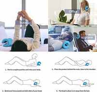 Dispositif de Traction cervicale relaxant pour le cou et les épaules Amazon pour le soulagement de la douleur et l'alignement de la colonne cervicale oreiller chiropratique pour le cou
