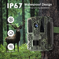 Cámara de Caza 4K Económica con Sensor PIR, Impermeable IP67, WiFi para Exteriores, Control por Aplicación y Vista en Vivo