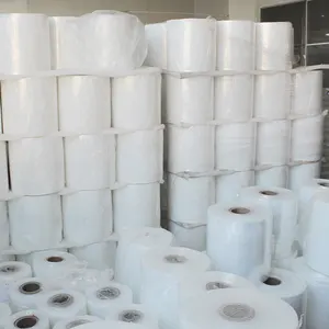 Emballage en rouleau plastique film étirable lldpe sur rouleau film étirable katorn avec poignées de roulement