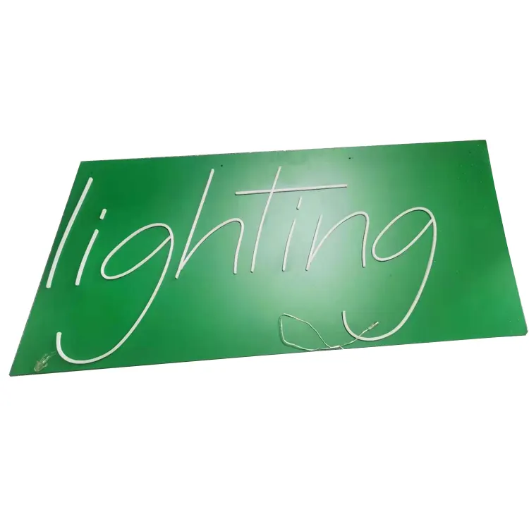 Aydınlatma neon logo kapalı özel led panoları işaretleri dükkanlar için alfabe mektubu 12v ev duvar düğün parti dekor yard işareti