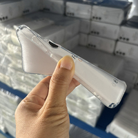 Coque de téléphone transparente en TPU souple de 2,0 mm d'épaisseur pour Samsung S24, coque arrière pour Galaxy S24 Ultra S24 Plus
