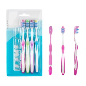 Adult Manual Toothbrush Oral Luxury Toothbrush Medium Bulk Toothbrush Cepillo De Dientes Manufacture