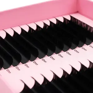 XIUSUZAKI Wholesale Premium Cashmere Lash Extensions Supplies Individual Volume Lash Trays Private Label Mink Eyelash Extensions