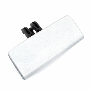 <b>Glove</b> Box Lid Handle Button Opener <b>Silver</b> Gray for Compatible with Fiat Linea Punto Evo OEM 735450109 - Product Image 2