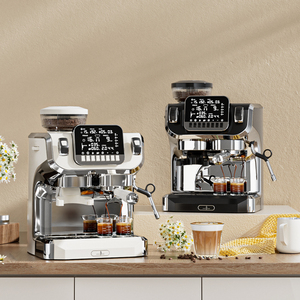 Cafetera Espresso Automática de Alto Rendimiento con Pantalla Digital y Función de Molido de Granos - Product Image 3