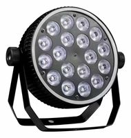 Luz LED Par para Fiestas y Bodas en Interiores, 18 Piezas, 8W RGBW 4 en 1, con Luz Auxiliar, para Discotecas y Escenarios