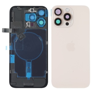 เคสแบตเตอรี่โทรศัพท์คุณภาพสูง ฝาหลังกระจกสำหรับ iPhone 16 Pro Max พร้อมแม่เหล็กด้านหลังและช่องใส่ NFC - Product Image 1
