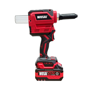 Wosai 20V Lithium <b>Battery</b> Cordless Riveting <b>Gun</b> Long Stroke Brushless 27mm DIY Industrial 2000kg Pulling Force WS0064 - Product Image 6