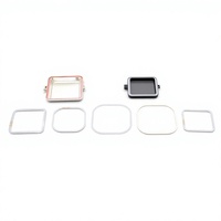 Joint torique rectangulaire en silicone de qualité alimentaire pour la fermeture des couvercles de boîtes en plastique, personnalisable OEM