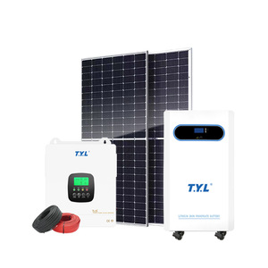 T.Y.L 12Kw Solar Power <b>System</b> Mppt Controller Roof Mount Lithium Battery Home Use - Product Image 2