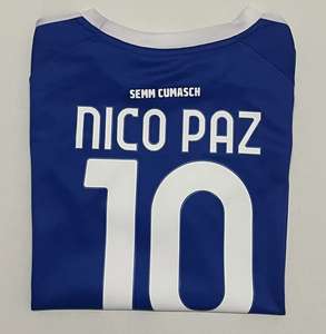 Camiseta de Fútbol Personalizada de la Selección Nacional de Francia 25-26 para Mbappe, 100% Poliéster, Ligera, Transpirable, Versión para Aficionados, Camiseta Local - Product Image 1