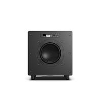 Caisson de basses actif scellé de 12 pouces, caisson de basses numérique de 1800 watts, système d'amplification de cinéma maison haute fidélité