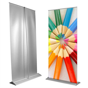 Aluminum Retractable Roll-Up Stand Advertising Banner Printed Roll Down Standee for Trade <b>Show</b> Display and Promotion - Product Image 1