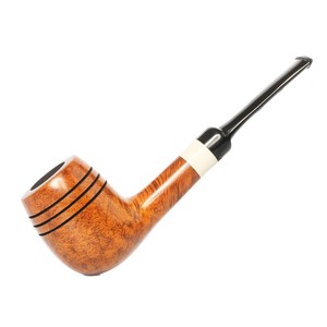 Briarwood Billiard Pipe 3mm Straight Type Tobacco Pipe Men's Smoking Accessories - Product Image 3