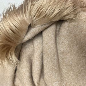 Bán buôn dài đống Faux Fur vải 11cm tổng hợp dài đống lông cho trang phục trình diễn thời trang cosplay đồ chơi thủ công Áo khoác trang trí nội thất - Product Image 5