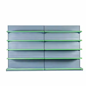 Panel Regal kalt gewalzte Stahl Lebensmittel Regale Supermarkt Store Regal Convenience Store Racking und Regale