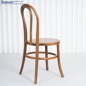 Silla de madera curvada de comedor de madera maciza de nuevo estilo para sillas de madera de banquete Thonet - Product Image 5
