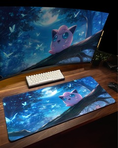 OEM tùy chỉnh thiết kế logo XXL XL lớn màu đen cao su Anime Chuột chơi game Pad Mat bán buôn cho Game thủ sản phẩm trong kho - Product Image 5