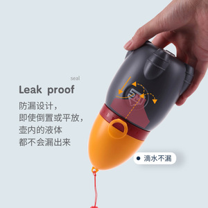 Urinario portátil para niños, 370 ml, a prueba de fugas, orinal de viaje con asa, para uso en exteriores - Product Image 5