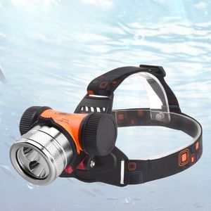 Faro DE BUCEO Waterpoof Head Lantern LED Headlamp Lámpara subacuática Luz Natación Lanterna <span class=keywords><strong>Linterna</strong></span> <span class=keywords><strong>frontal</strong></span> - Product Image 1