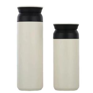 Vente chaude japonais 304 acier inoxydable vide Thermos tasse mode droite givré conception Portable 500ml capacité haut chaud - Product Image 4