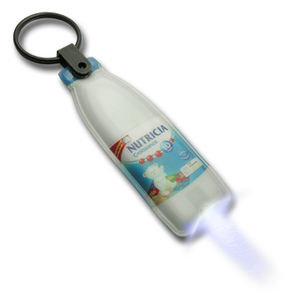 Soft PVC Plastic LED Keychain <b>Lights</b>, Personalized Keychains - Product Image 6