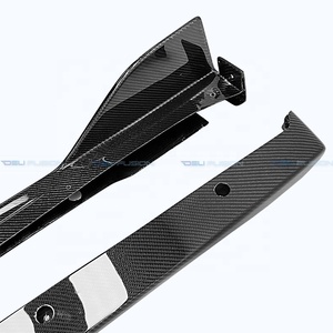 Faldones Laterales de Fibra de Carbono Brillante Estilo TOM para Toyota GR Yaris GXPA16 2020-2024, Extensión de Panel de Balancín, Kits de Carrocería Exterior para Coche - Product Image 2