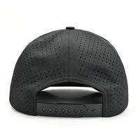 Casquette de baseball personnalisée OEM avec logo laser, perforations laser respirantes, trou découpé au laser, pour activités de plein air, camping, sport et course à pied