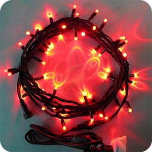 Guirlande lumineuse de vacances 30 LED 8M 220V riz led PVC guirlandes lumineuses Décoration de fête de Noël Lumières lumineuses à 360 degrés - Product Image 2