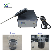 Homogénéisateur ultrasonique en alliage de titane 500w pour les aliments, les plantes, les produits chimiques, les cosmétiques
