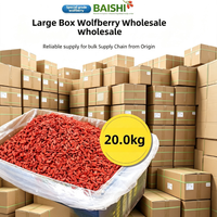 Op voorraad Biologische Ningxia Rode Goji-bessen Gedroogd Volledig Fruit Topkwaliteit BRC HACCP Gecertificeerd Kruidenthee voor Bakkerijgebruik Op Maat