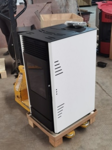 Poêle à granulés à air forcé haute efficacité <span class=keywords><strong>pour</strong></span> chauffage domestique, brûleur automatique de granulés de bois <span class=keywords><strong>pour</strong></span> intérieur - Product Image 6