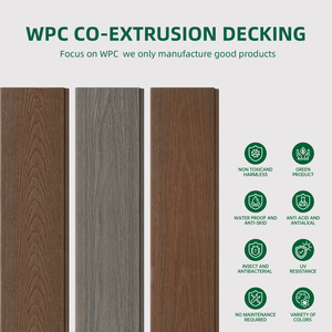 Offre Spéciale Vente Directe Nouvelle Référence Bois Écologique Résistant aux Intempéries Grain de Bois Panneau Mural Anti-Fissures WPC Extérieur - Product Image 2