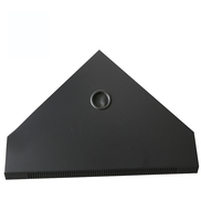 Armoire murale d'angle spéciale, petit rack réseau, boîtier DVR CCTV, acier SPCC, certifié ROHS CE, protection IP20, porte en verre trempé