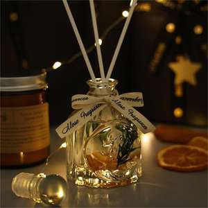 Nuova Collezione Natalizia Set Regalo Personalizzato <span class=keywords><strong>con</strong></span> <span class=keywords><strong>Candela</strong></span> Profumata e <span class=keywords><strong>Diffusore</strong></span> a Bastoncini - Product Image 2