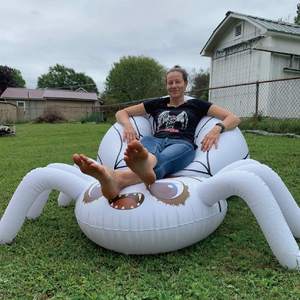 Dekorasyonlar Örümcek Salonu Egzersiz Topu Şişme Şezlong Cadılar Bayramı Eğlenceli Parti Fikirleri PVC Malzeme 105cm - Product Image 5