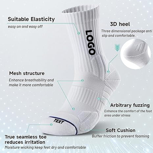 High Quality Crew Cotton Sport <strong>Socks</strong> Custom Soft Cushion Sport <strong>Sock</strong> Professional Sport <strong>Socks</strong> With Custom Logo - Product Image 3