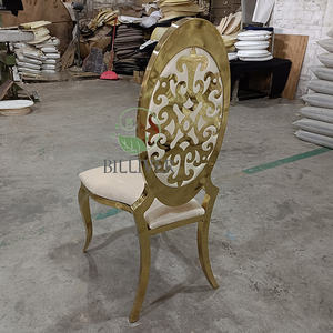 <span class=keywords><strong>Salle</strong></span> à manger <span class=keywords><strong>de</strong></span> luxe en acier inoxydable hôtel mode doré simple maison salon tables et chaises pour <span class=keywords><strong>mariage</strong></span> événement fête <span class=keywords><strong>location</strong></span> - Product Image 2