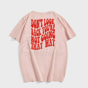 Nueva moda Ropa de hombre Tallas grandes Puff Impresión Camisetas Algodón Estilo casual Puff Impresión Camisetas - Product Image 2