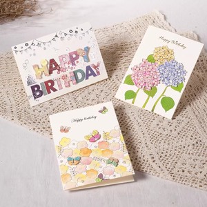 Carte de vœux d'anniversaire Zhaobao E-6pcs/sac rose doré, imprimée offset, laminée, pour petit ami, haut de gamme, pliable, pour affaires - Product Image 4