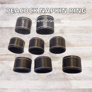 Vente chaude 2026 Anneaux de serviette en alliage de strass écologiques en forme de paon, couleur personnalisable pour la décoration de table et les cadeaux - Product Image 2