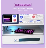 Armoire de charge sécurisée pour tablettes et ordinateurs portables de luxe 2026 BEE Pro 10 baies avec écran 21,5 pouces pour stades sportifs et centres de conférence