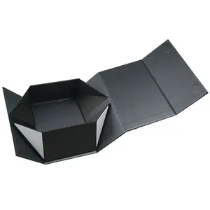 clothing packaging folding clamshell box product packaging custom gift boxes with ribbon