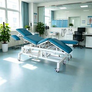 Mesa de Tratamiento Eléctrica de Grado Médico con 2 Motores, Altura Ajustable, para Quiropráctica y Osteopatía - Product Image 1