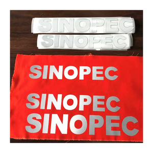 Alta visibilidade por atacado barato reflexivo calor transferência vinil ferro no logotipo para roupas adesivo padrão - Product Image 1